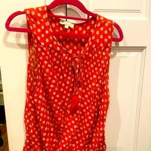 Faux crossover women’s top